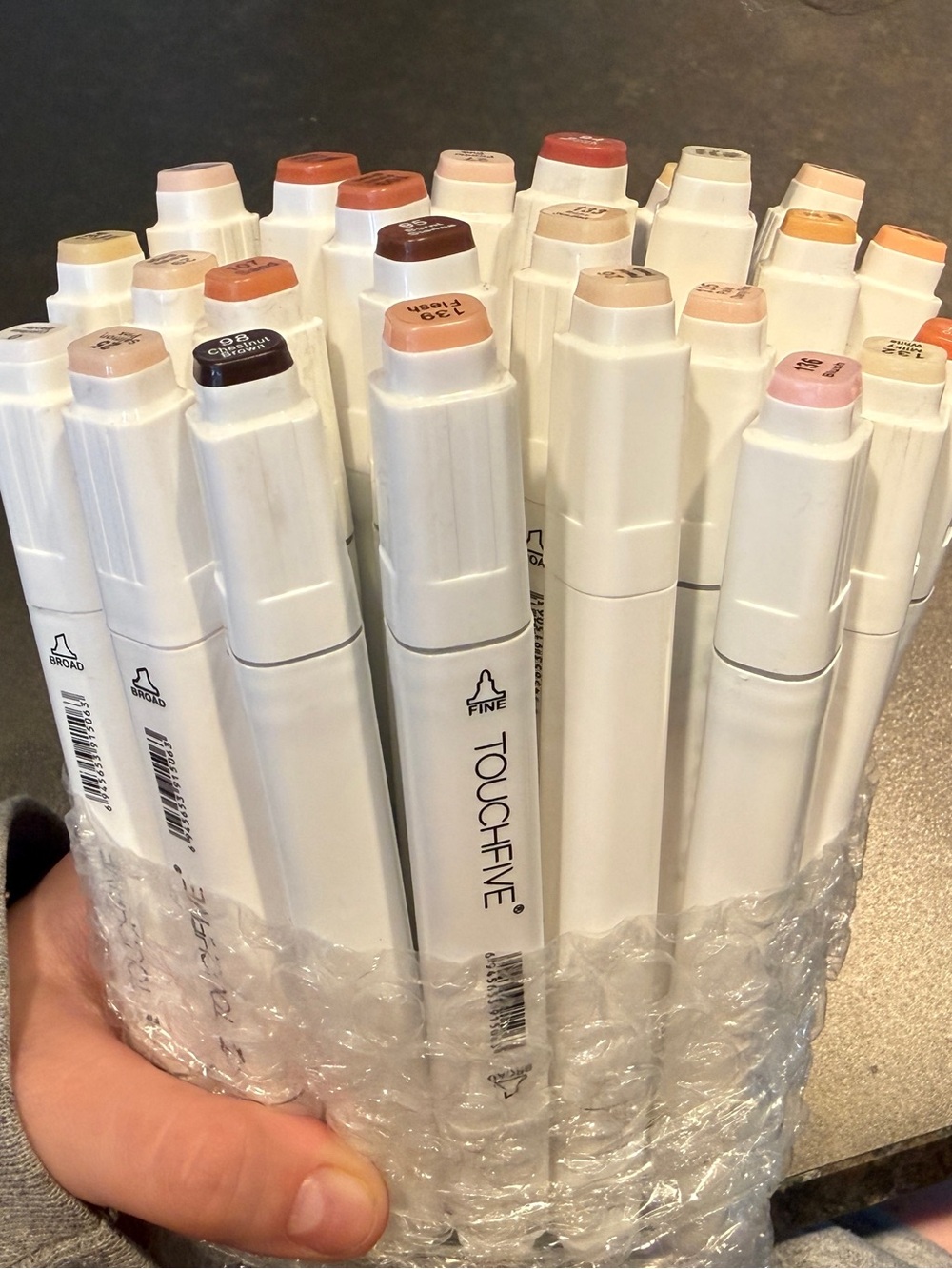 24 Skin Tone Alcohol Markers
